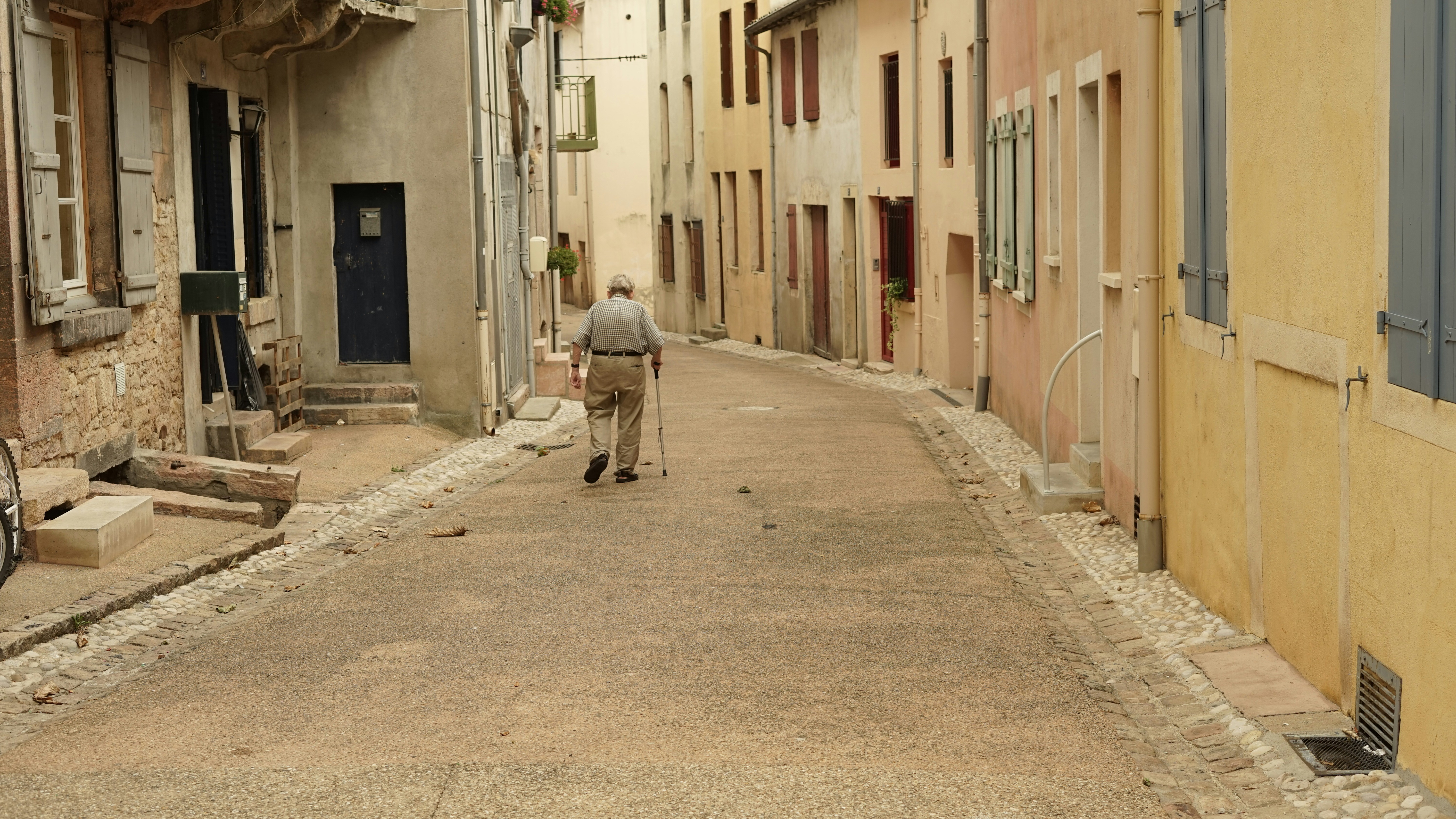 Old man on the street